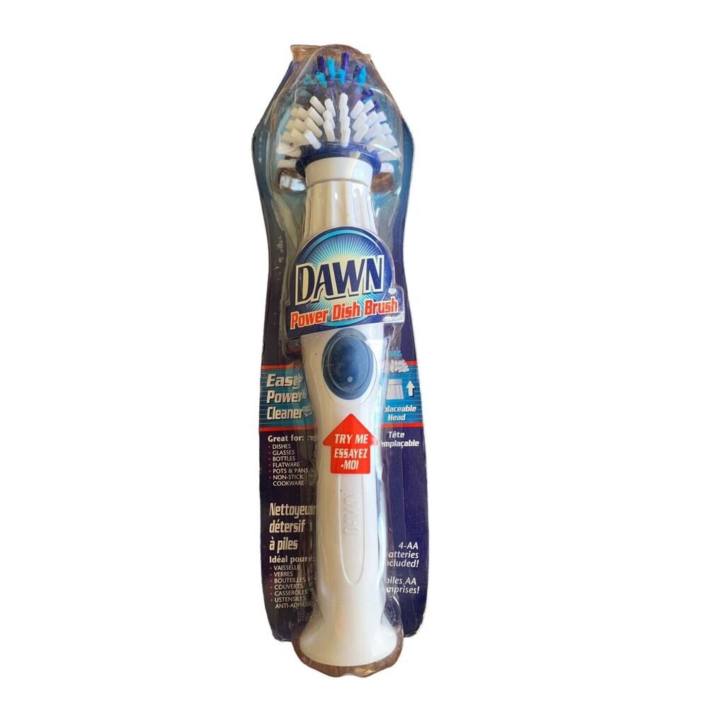 Dawn Power Dish Brush NEW in Package Battery Operated (4 x AA) NOS‎ Discontinued